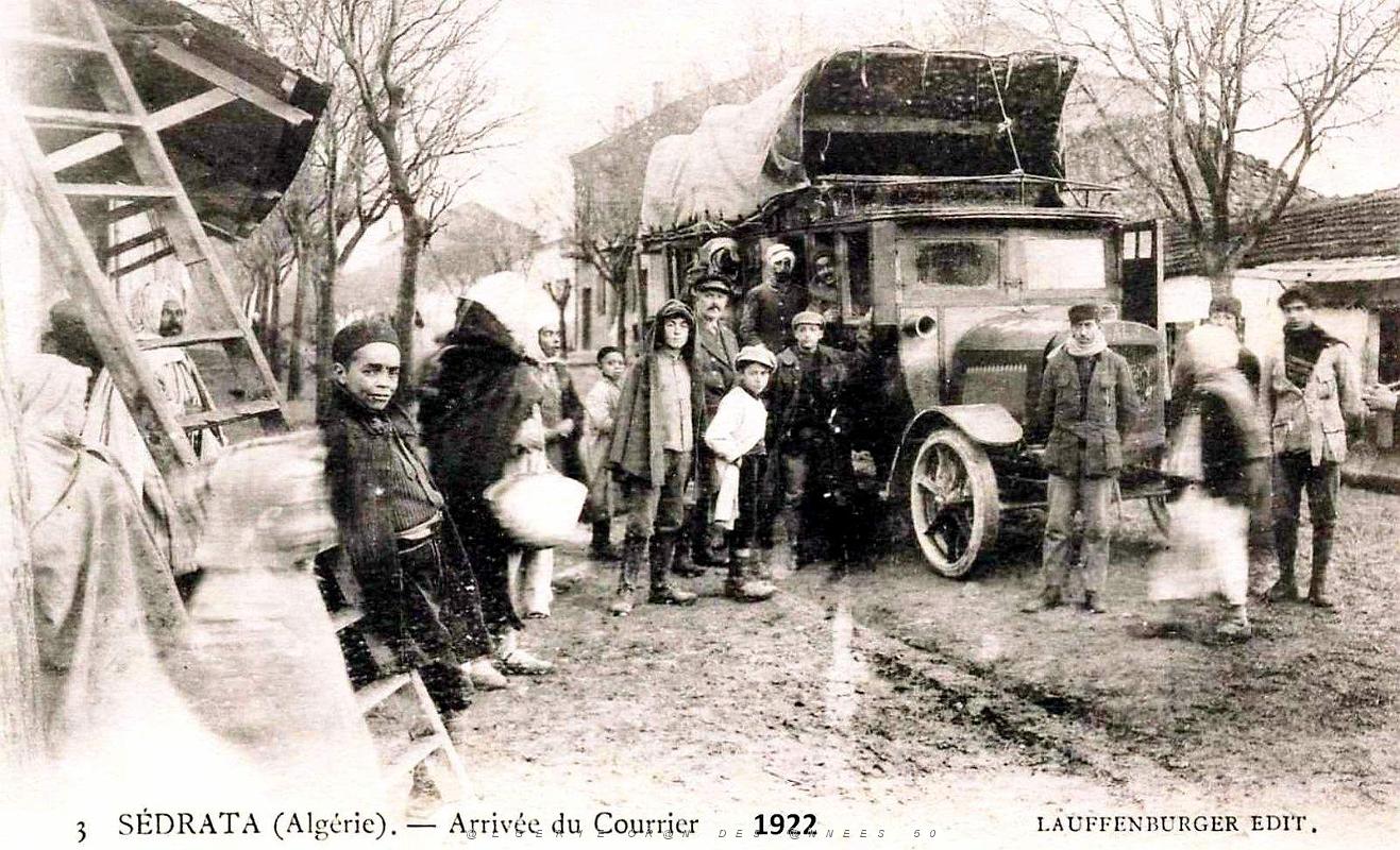 2225- Sedrata - Arrivee du Courrier - 1922.jpg
